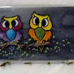 Kilnformed Owl Wall Tile Process Gallery