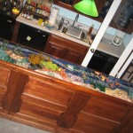 Tropical Mosaic Bartop